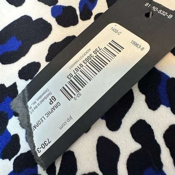 3/$20 bundle Worthington leopard print pencil skirt NWT size 6p - Picture 4 of 7